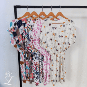 پیراهن نخی پرنیان