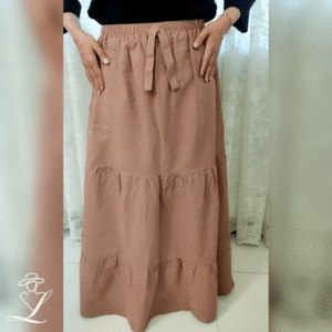 دامن لینن سه چین