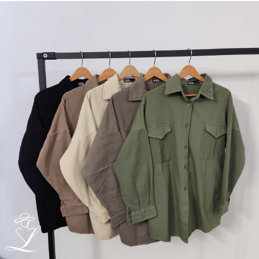 شومیز کتان کیمیا