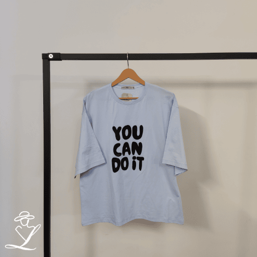 تیشرت باکسی YOU CAN DO IT - Image 11