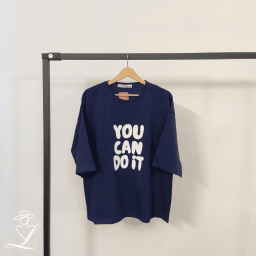 تیشرت باکسی YOU CAN DO IT - Image 8